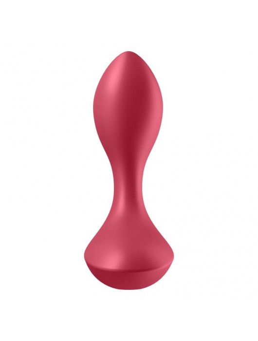 Красный вибромассажёр простаты Satisfyer Backdoor Lover - 14 см. - Satisfyer - в Мытищах купить с доставкой