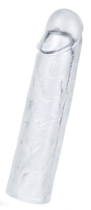 Прозрачная насадка-удлинитель Flawless Clear Penis Sleeve Add 1 - 15,5 см. - Lovetoy - в Мытищах купить с доставкой