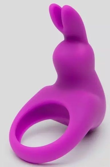 Фиолетовое эрекционное виброкольцо Happy Rabbit Cock Ring Kit - Happy Rabbit - в Мытищах купить с доставкой