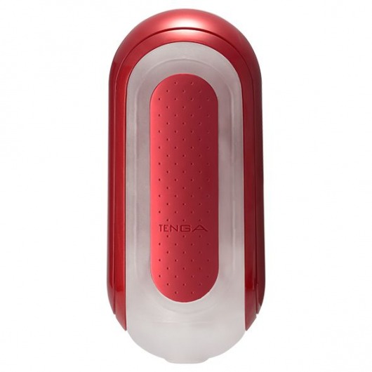 Красный мастурбатор Flip Zero Red   Warmer с подогревом - Tenga - в Мытищах купить с доставкой