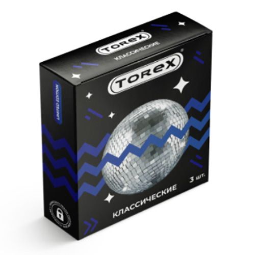 Гладкие презервативы Torex Party  Классические  - 3 шт. - Torex - купить с доставкой в Мытищах
