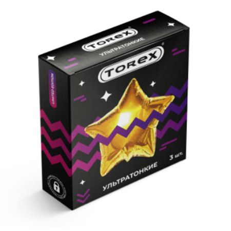 Презервативы Torex Party  Ультратонкие  - 3 шт. - Torex - купить с доставкой в Мытищах