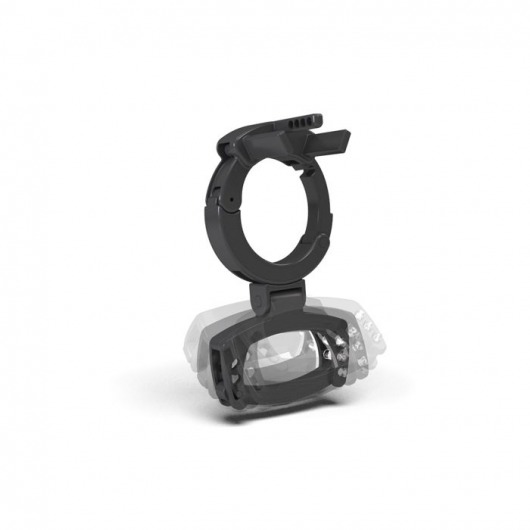 Кольцо с зажимом для мошонки для пояса верности Pubic Enemy - MyStim - купить с доставкой в Мытищах