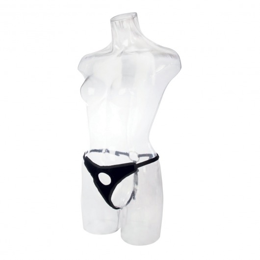Трусы для страпона с универсальным креплением Universal Love Rider Luxe Harness - California Exotic Novelties - купить с доставкой в Мытищах
