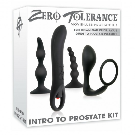Набор стимуляторов простаты Intro To Prostate Kit - Zero Tolerance - в Мытищах купить с доставкой