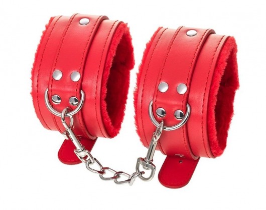 Красные оковы Anonymo из искусственной кожи - ToyFa - купить с доставкой в Мытищах