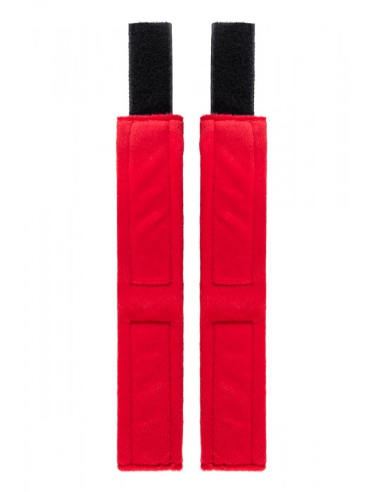 Красно-черные велюровые оковы Anonymo - ToyFa - купить с доставкой в Мытищах