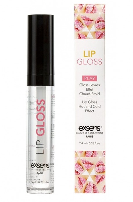 Блеск для губ Lip Gloss Strawberry с ароматом клубники - 7 мл. - Exsens - купить с доставкой в Мытищах