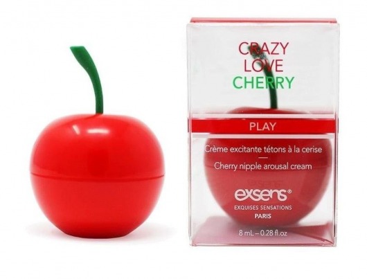 Крем для стимуляции сосков Crazy Love Cherry - 8 мл. - Exsens - купить с доставкой в Мытищах