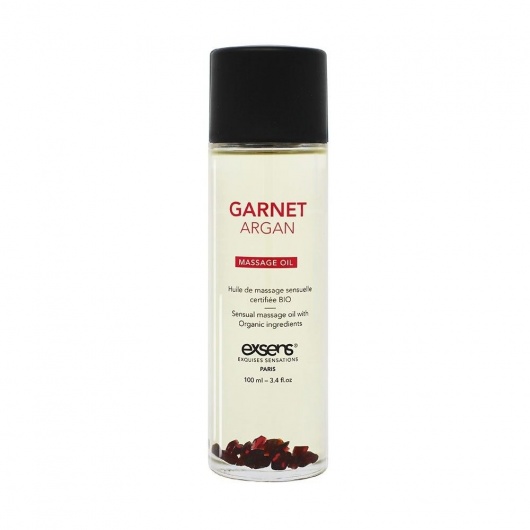 Органическое массажное масло GARNET ARGAN - 100 мл. - Exsens - купить с доставкой в Мытищах
