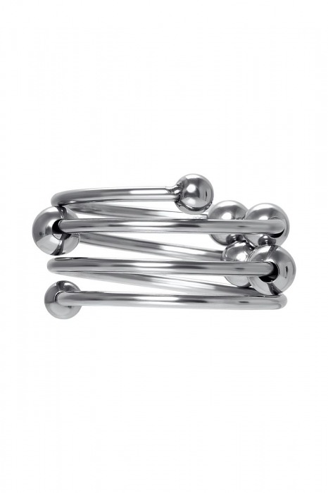 Большое металлическое кольцо под головку пениса - ToyFa - купить с доставкой в Мытищах