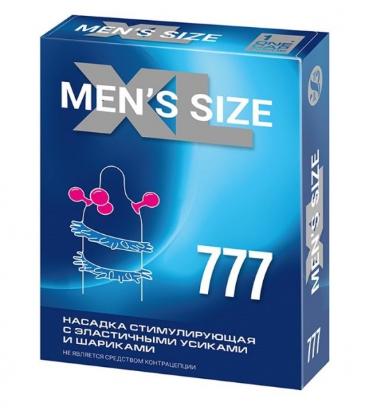 Стимулирующая насадка на пенис MEN SIZE 777 - Sitabella - в Мытищах купить с доставкой