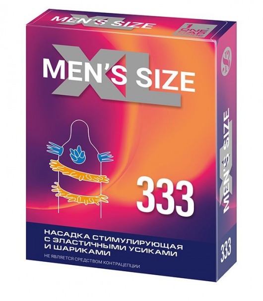 Стимулирующая насадка на пенис MEN SIZE 333 - Sitabella - в Мытищах купить с доставкой