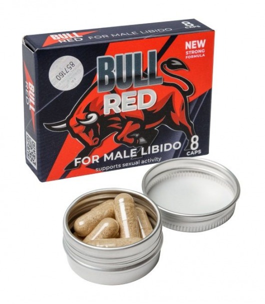 Пищевой концентрат для мужчин BULL RED - 8 капсул - Sitabella - купить с доставкой в Мытищах
