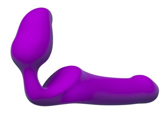 Лиловый безремневой страпон Queens M - Adrien Lastic - купить с доставкой в Мытищах