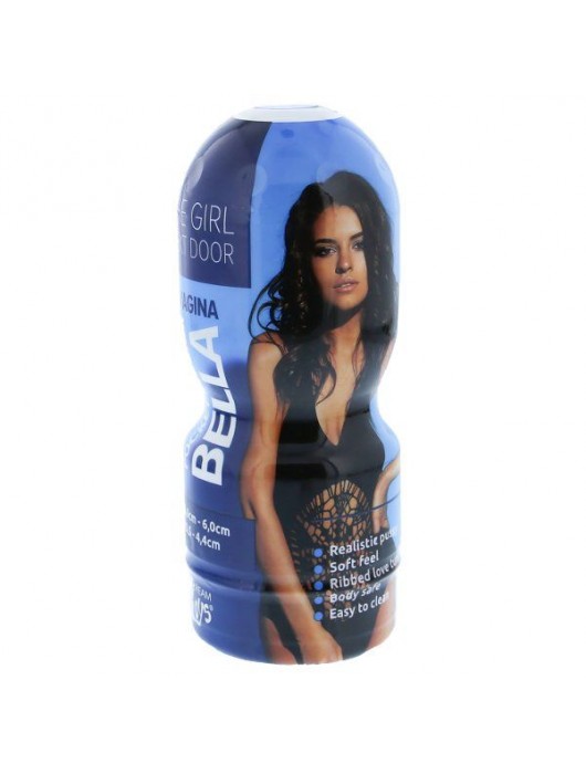 Телесный мастурбатор-вагина в тубе Bella - Dream Toys - в Мытищах купить с доставкой