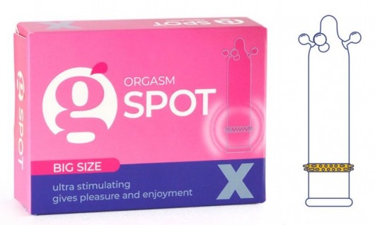 Стимулирующая насадка G-Spot X Big size - Sitabella - купить с доставкой в Мытищах