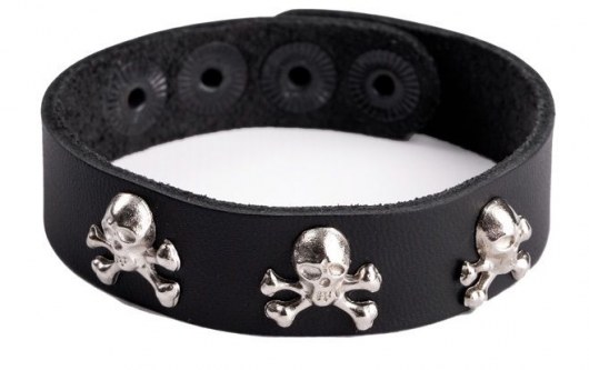 Кожаный браслет  Веселый Роджер - Sitabella купить с доставкой