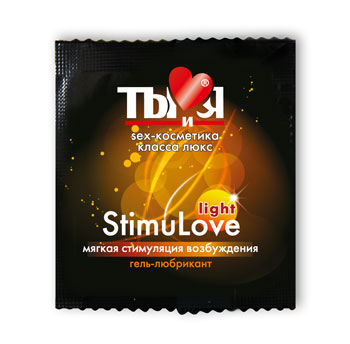 Разогревающий гель-лубрикант Stimulove Light в одноразовой упаковке - 4 гр. - Биоритм - купить с доставкой в Мытищах