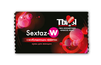 Возбуждающий крем для женщин Sextaz-W в одноразовой упаковке - 1,5 гр. - Биоритм - купить с доставкой в Мытищах