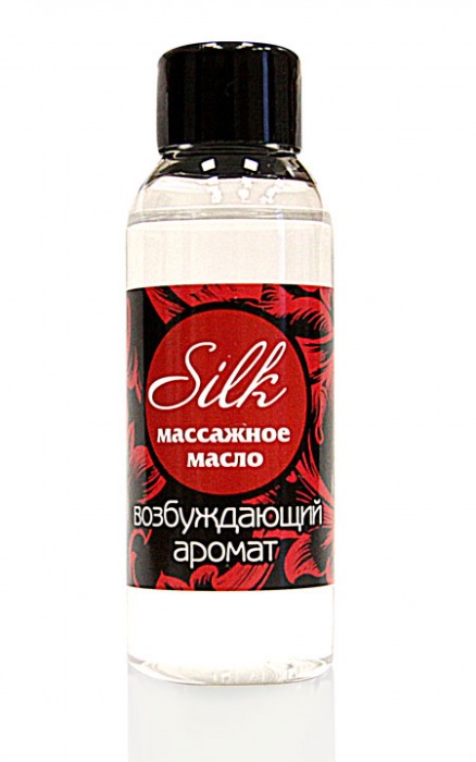 Массажное масло Silk - 50 мл. - Биоритм - купить с доставкой в Мытищах