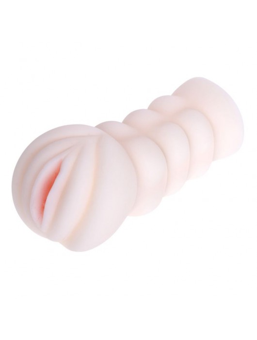 Рифленый мастурбатор-вагина из реалистичного материала - Baile - в Мытищах купить с доставкой