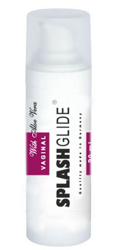 Ухаживающий лубрикант на водной основе Splashglide Vaginal With Aloe Vera - 30 мл. - Splashglide - купить с доставкой в Мытищах
