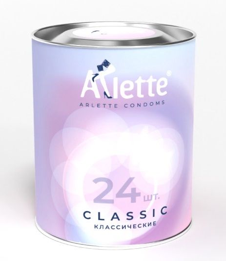 Классические презервативы Arlette Classic - 24 шт. - Arlette - купить с доставкой в Мытищах