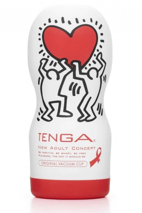 Мастурбатор Keith Haring Cup Deep Throat - Tenga - в Мытищах купить с доставкой