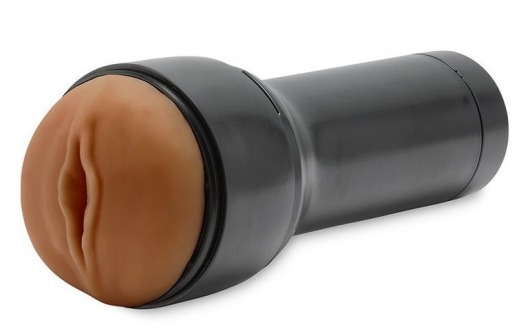 Коричневый мастурбатор-вагина Feel Stroker - Kiiroo - в Мытищах купить с доставкой