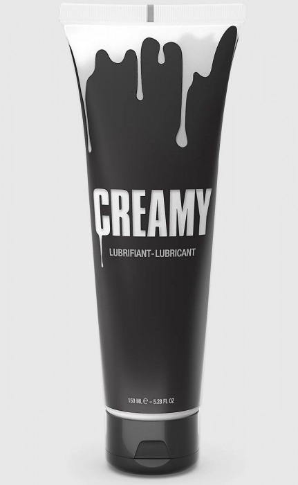 Смазка на водной основе Creamy с консистенцией спермы - 150 мл. - Strap-on-me - купить с доставкой в Мытищах