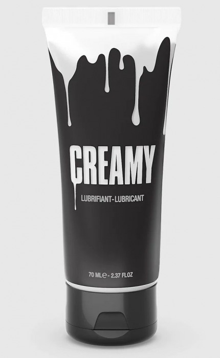 Смазка на водной основе Creamy с консистенцией спермы - 70 мл. - Strap-on-me - купить с доставкой в Мытищах