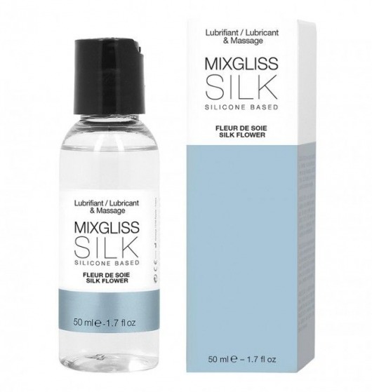 Смазка на силиконовой основе Mixgliss Silk - 50 мл. - Mixgliss - купить с доставкой в Мытищах