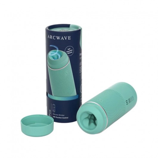 Мятный мастурбатор с контролем всасывания Arcwave Pow Stroker - Arcwave - в Мытищах купить с доставкой