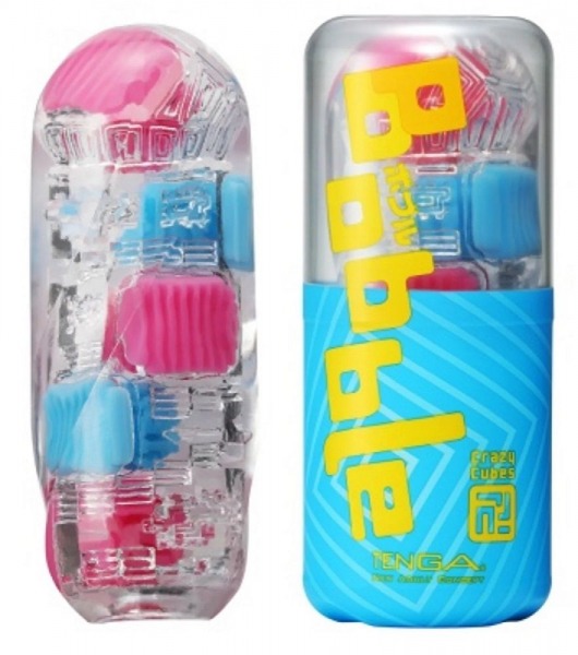 Мастурбатор Tenga Bobble Crazy Cubes - Tenga - в Мытищах купить с доставкой
