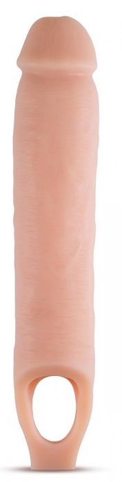 Телесная насадка на пенис 11.5 Inch Cock Sheath Penis Extender - 29,2 см. - Blush Novelties - в Мытищах купить с доставкой