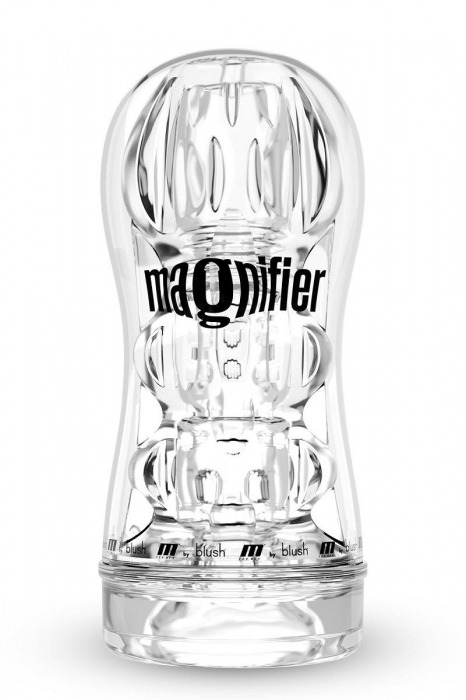 Прозрачный мастурбатор Soft and Wet Magnifier - Blush Novelties - в Мытищах купить с доставкой