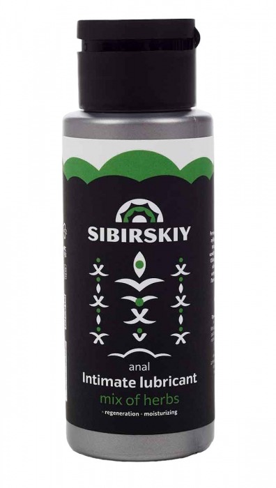 Анальный лубрикант на водной основе SIBIRSKIY с ароматом луговых трав - 100 мл. - Sibirskiy - купить с доставкой в Мытищах