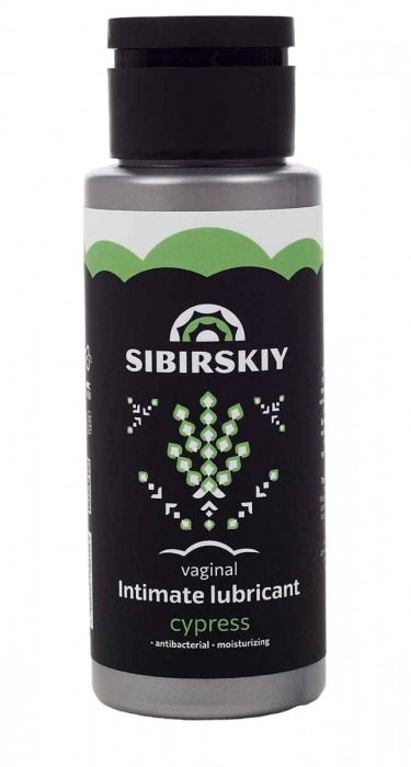 Интимный лубрикант на водной основе SIBIRSKIY с ароматом кипариса - 100 мл. - Sibirskiy - купить с доставкой в Мытищах