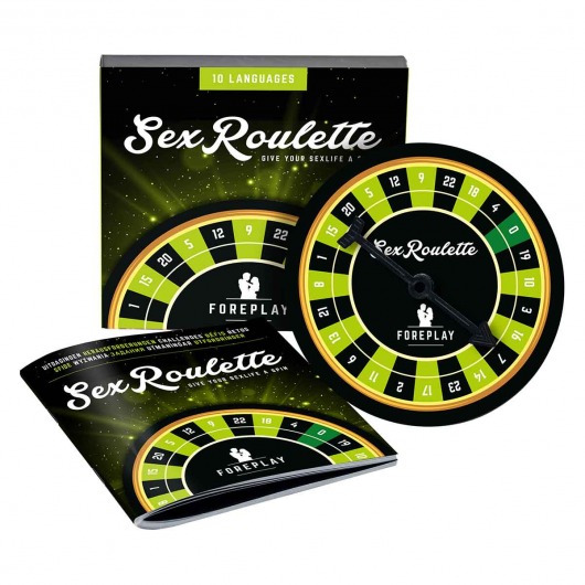 Настольная игра-рулетка Sex Roulette Foreplay - Tease&Please - купить с доставкой в Мытищах