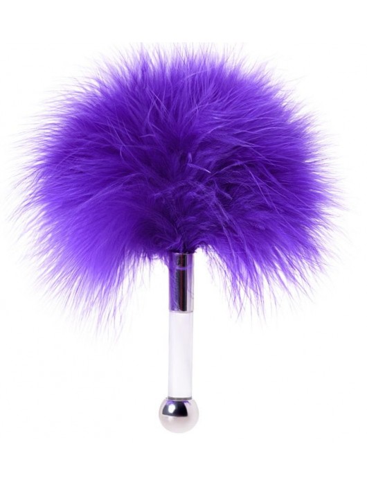 Фиолетовая пуховая щекоталка - ToyFa - купить с доставкой в Мытищах