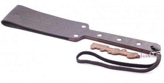 Гладкий мягкий удлиненный пэддл с заклепками - 32 см. - Crazy Handmade - купить с доставкой в Мытищах