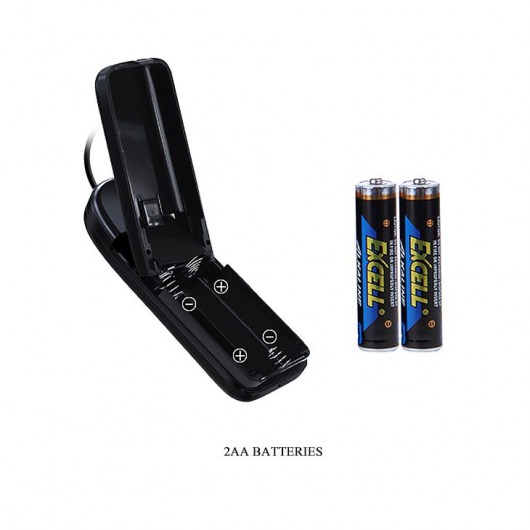 Женский поясной страпон с вибрацией - 26 см. - Baile - купить с доставкой в Мытищах