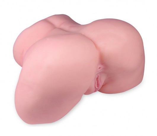 Реалистичный мастурбатор-полуторс с 2 рабочими отверстиями - S-HANDE - в Мытищах купить с доставкой