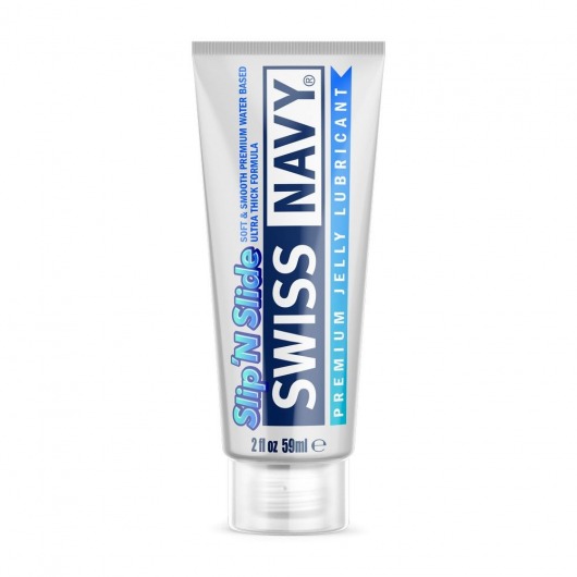 Лубрикант-желе на водной основе Premium Jelly Lubricant - 59 мл. - Swiss navy - купить с доставкой в Мытищах