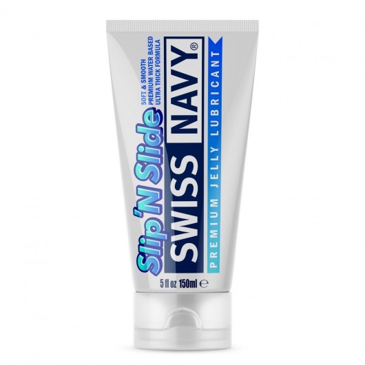 Лубрикант-желе на водной основе Premium Jelly Lubricant - 150 мл. - Swiss navy - купить с доставкой в Мытищах