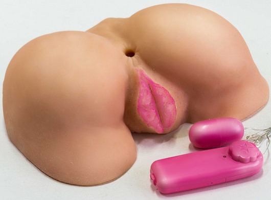 Вибровагина с двумя отверстиями и с выносным пультом - LOVETOY (А-Полимер) - в Мытищах купить с доставкой