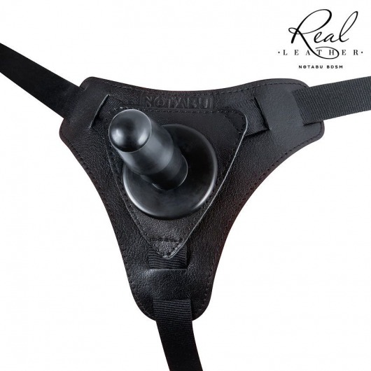 Женский кожаный пояс с коннектором - размер XL - Notabu - купить с доставкой в Мытищах