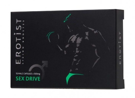 Капсулы для мужчин для повышения либидо Erotist SEX DRIVE - 10 капсул (500 мг.) - Erotist Libido Booster - купить с доставкой в Мытищах