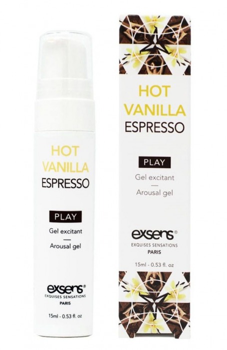 Возбуждающий гель Hot Vanilla Espresso Arousal Gel - 15 мл. - Exsens - купить с доставкой в Мытищах
